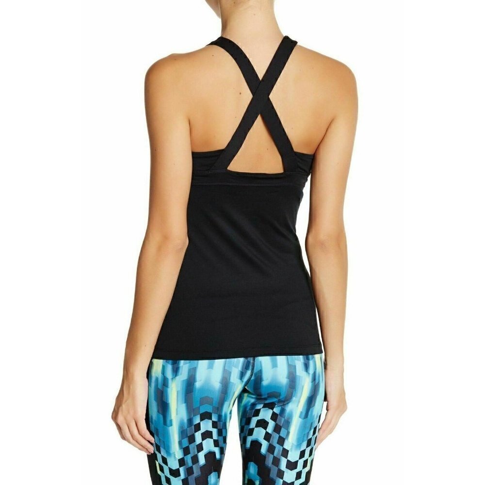 Asics Women's Asx Dry Bra Runner Black Tank Top - Picture 2 of 2